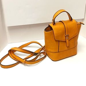 Macy's bags| Backpack - purse women's handbags color Mustard